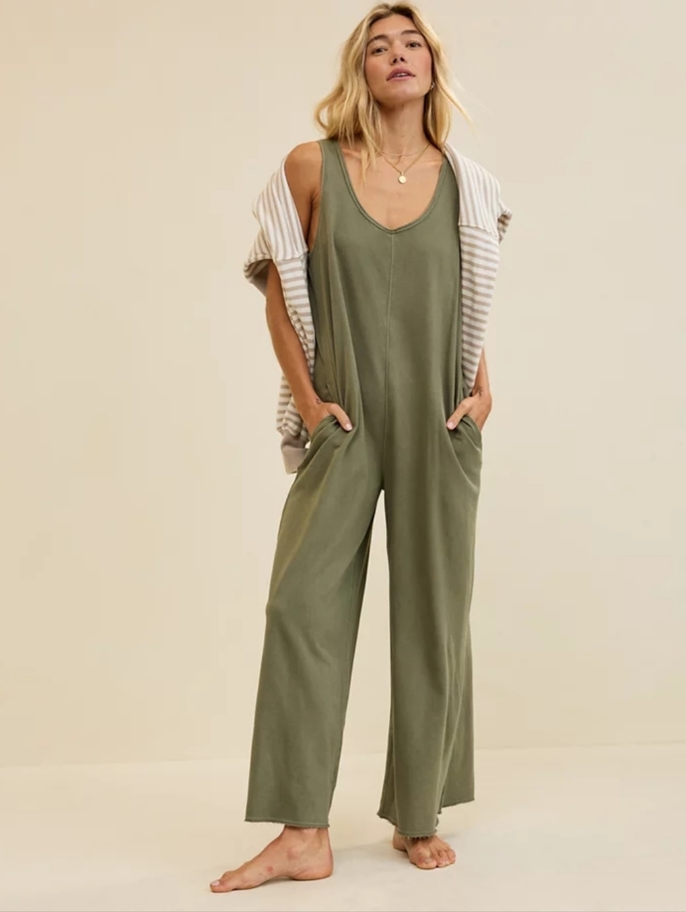 Aerie Slouchy Jumpsuit